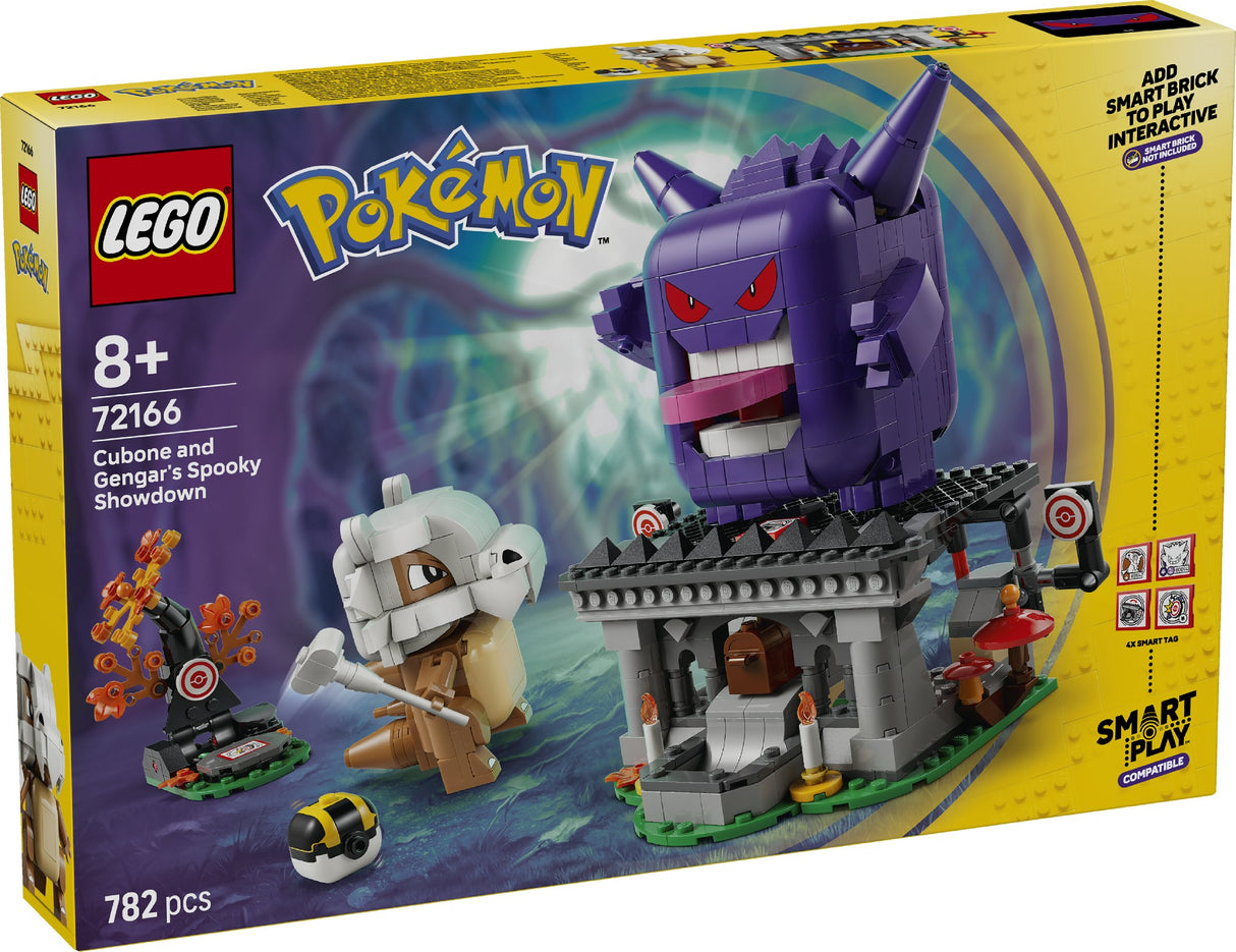 Lego 72166 Pokemon Smart Play™: Cubone And Gengar'S Spooky Showdown Age: 8+