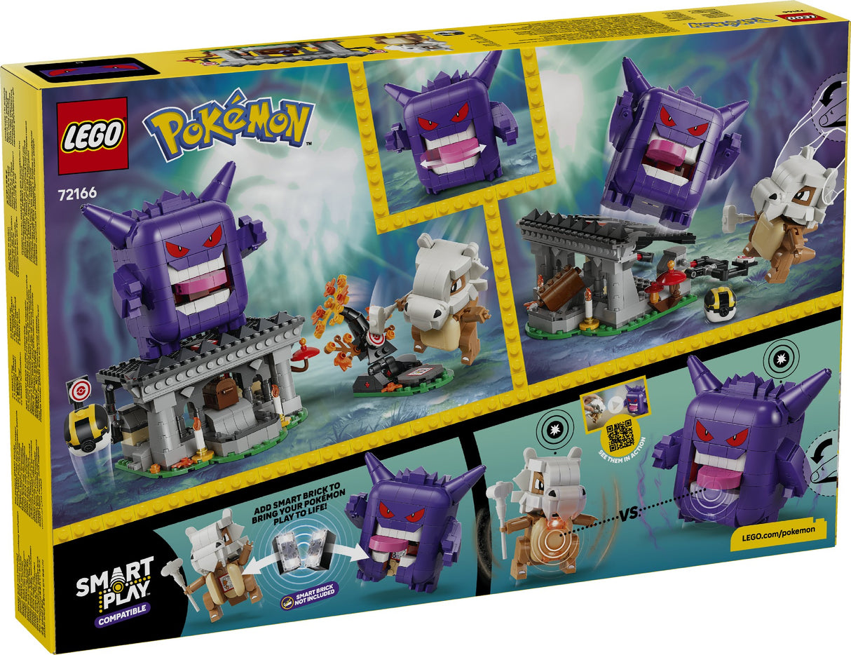 Lego 72166 Pokemon Smart Play™: Cubone And Gengar'S Spooky Showdown Age: 8+