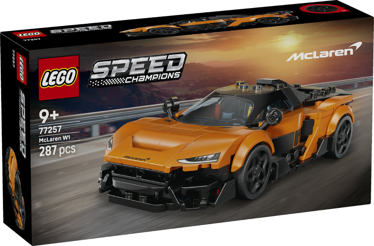 LEGO SPEED CHAMPIONS MCLAREN W1 77257 AGE: 9+