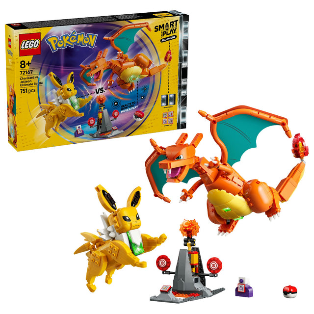 Lego 72167 Pokemon Smart Play™: Charizard Vs. Jolteon Ultimate Battle Age: 8+