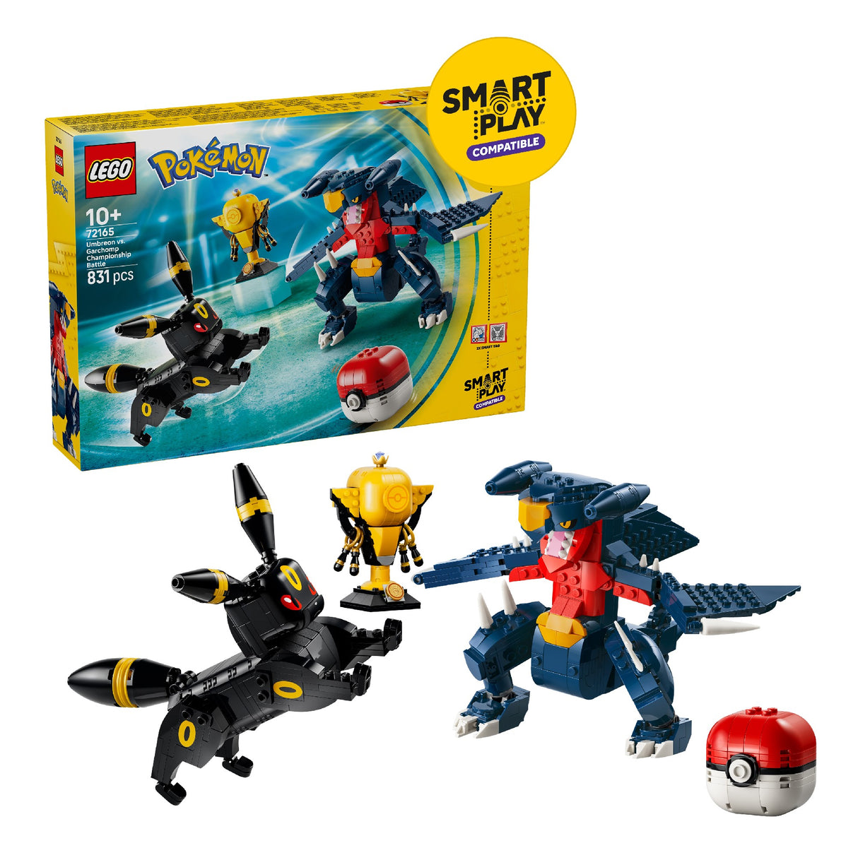 Lego 72165 Pokemon Smart Play™: Umbreon Vs. Garchomp Championship Battle Age: 10+