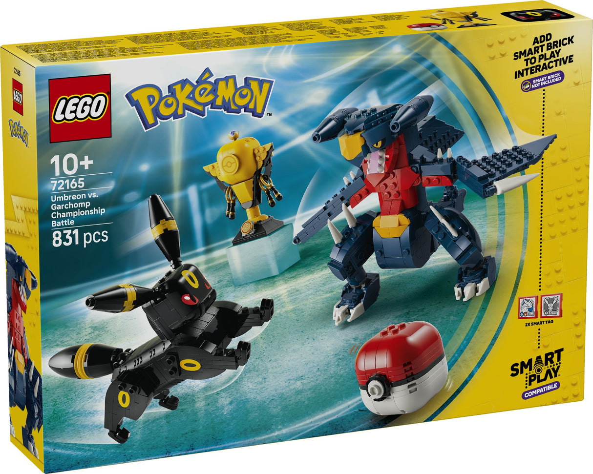 Lego 72165 Pokemon Smart Play™: Umbreon Vs. Garchomp Championship Battle Age: 10+