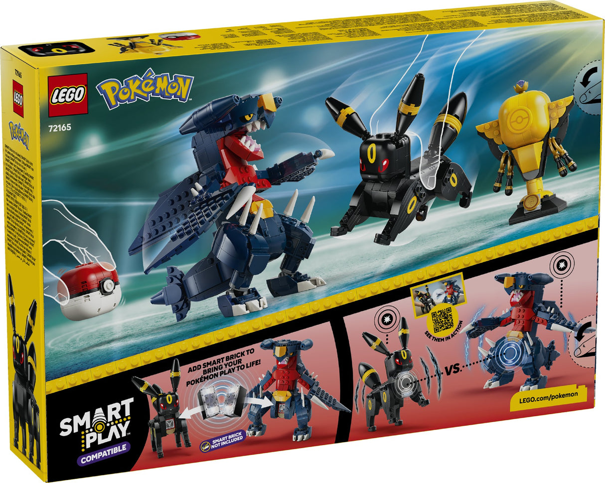 Lego 72165 Pokemon Smart Play™: Umbreon Vs. Garchomp Championship Battle Age: 10+