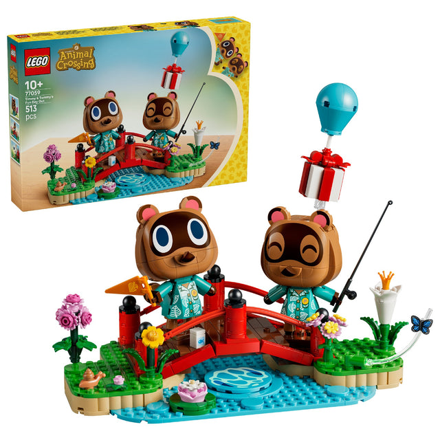 LEGO 77059 ANIMAL CROSSING TIMMY & TOMMY'S FUN DAY OUT AGE: 10+