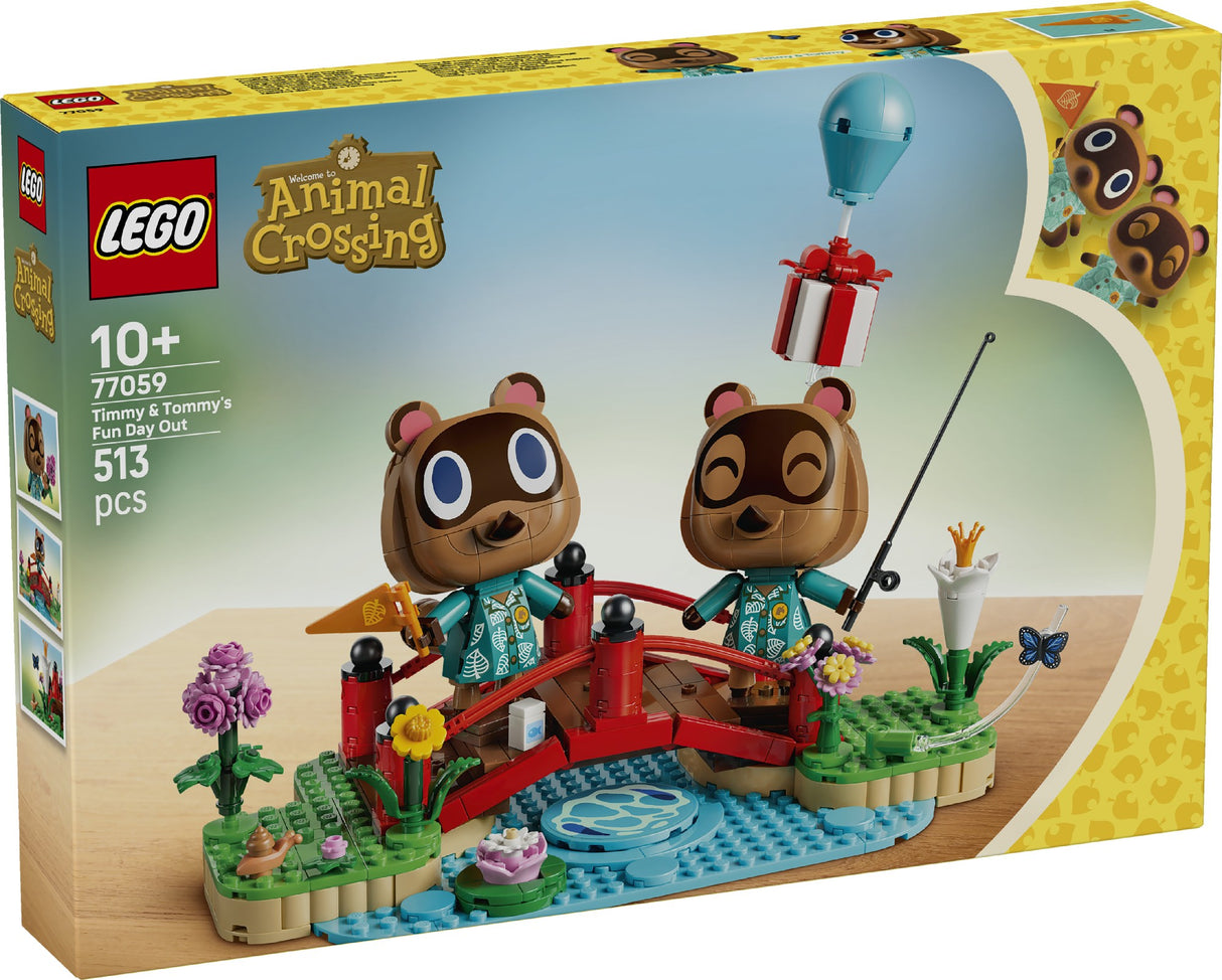 LEGO 77059 ANIMAL CROSSING TIMMY & TOMMY'S FUN DAY OUT AGE: 10+
