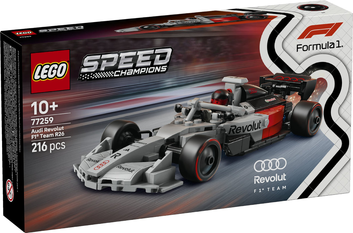 Lego Speed Champions Audi Revolut F1 Team R26 Race Car 77259 Age: 10+