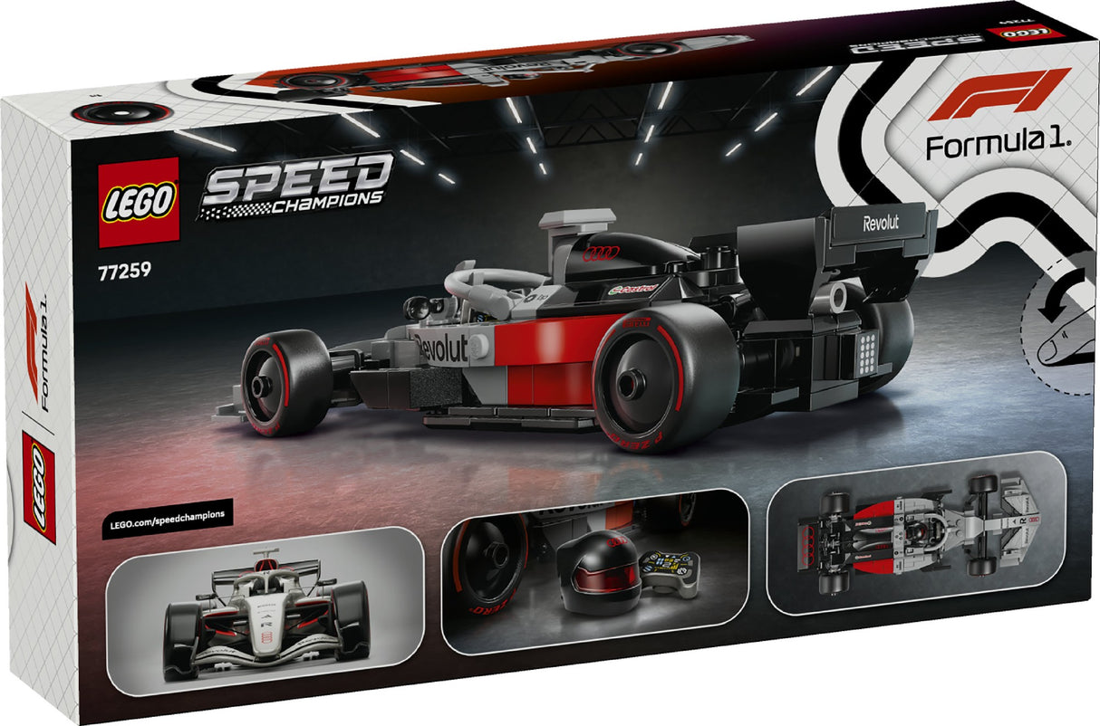 Lego Speed Champions Audi Revolut F1 Team R26 Race Car 77259 Age: 10+