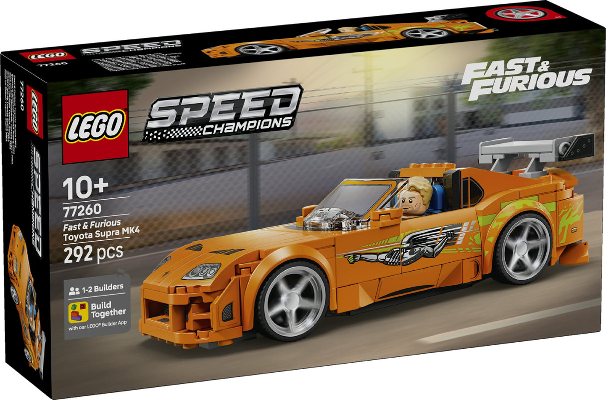 LEGO 77260 SPEED CHAMPIONS THE FAST AND THE FURIOUS TOYOTA SUPRA MK AGE: 10+