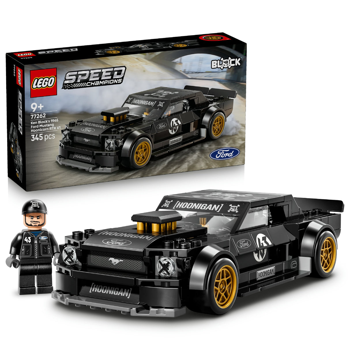 LEGO 77262 SPEED CHAMPIONS KEN BLOCK'S '65 FORD MUSTANG HOONICORN V AGE: 9+