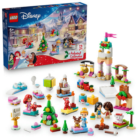 LEGO 43298 DISNEY PRINCESS ADVENT CALENDAR 2026 AGE: 5+