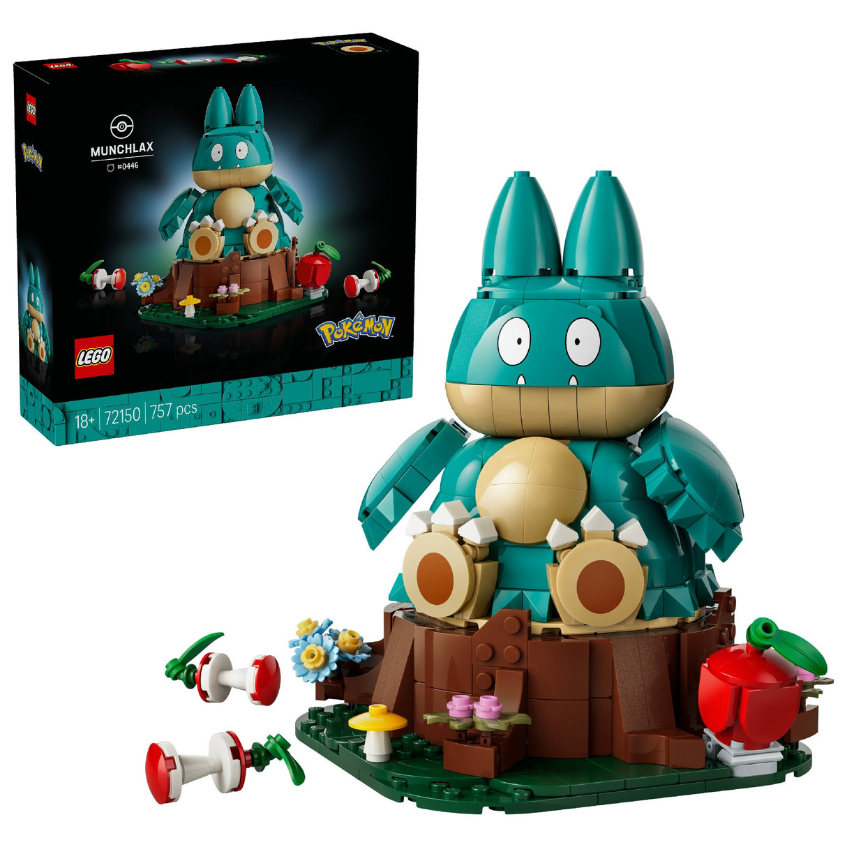 Lego 72150 Pokemon Munchlax Age: 18+