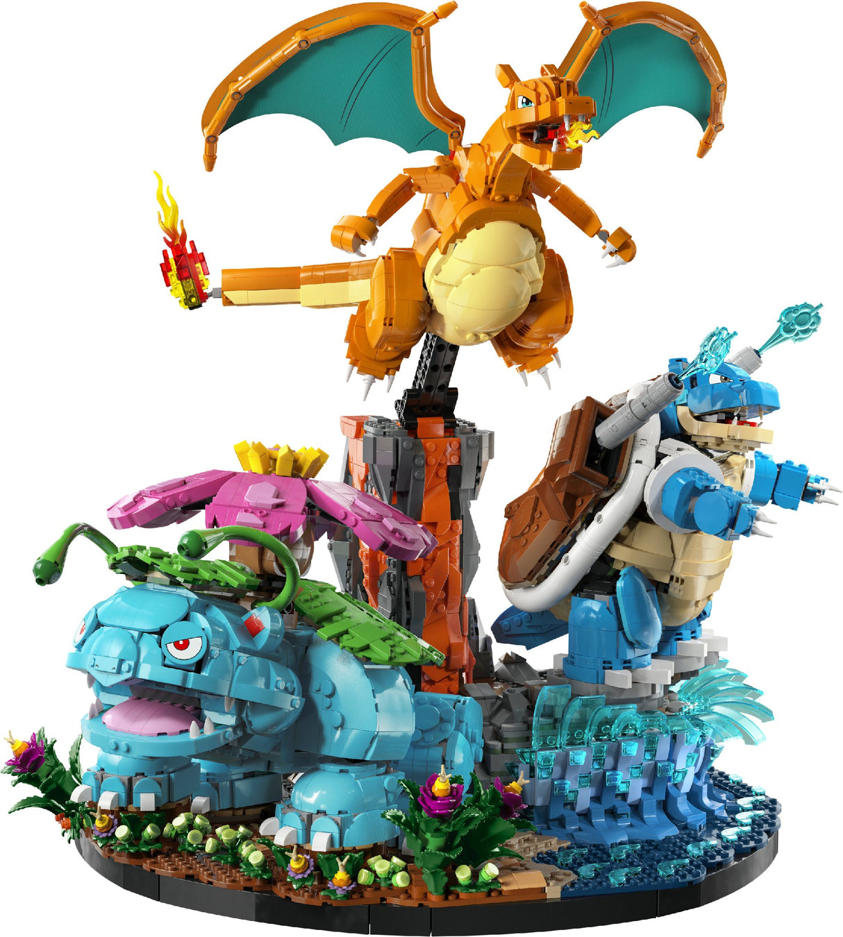 LEGO® Pokémon™ Venusaur, Charizard and Blastoise Set 72153 AGE: 18+