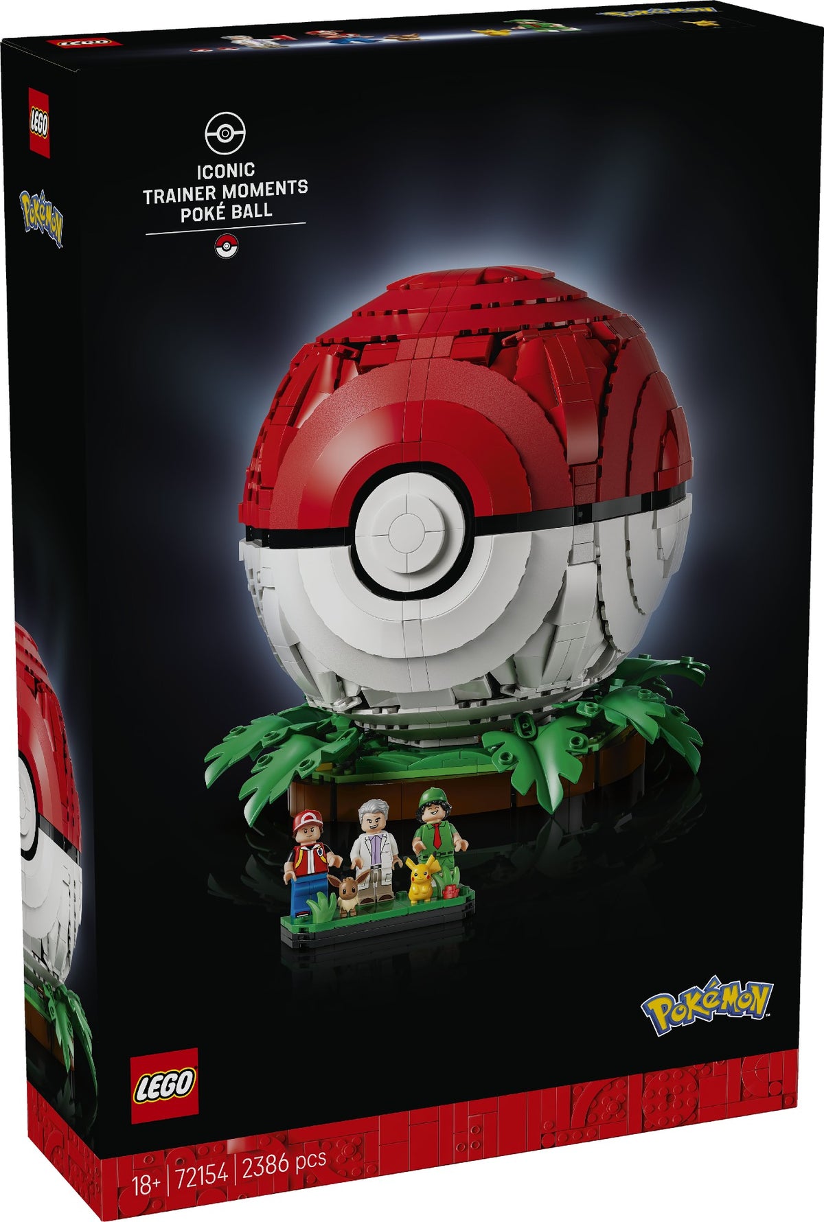 Lego 72154 Pokemon Iconic Trainer Moments Poke Ball Age: 18+