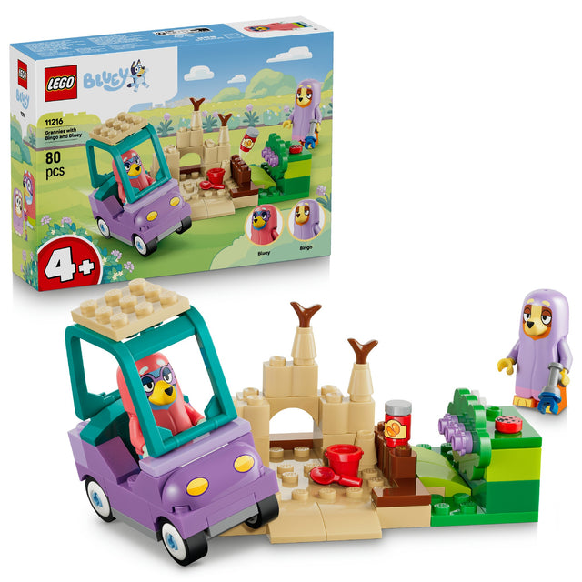 LEGO 11216 BLUEY GRANNIES WITH BINGO AND BLUEY AGE: 4+