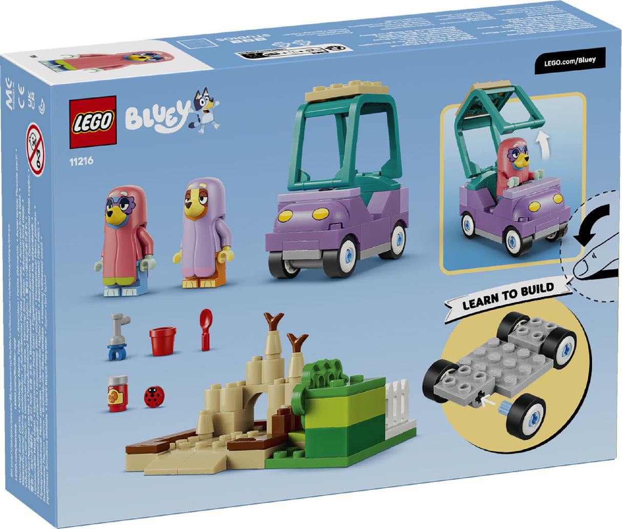 LEGO 11216 BLUEY GRANNIES WITH BINGO AND BLUEY AGE: 4+