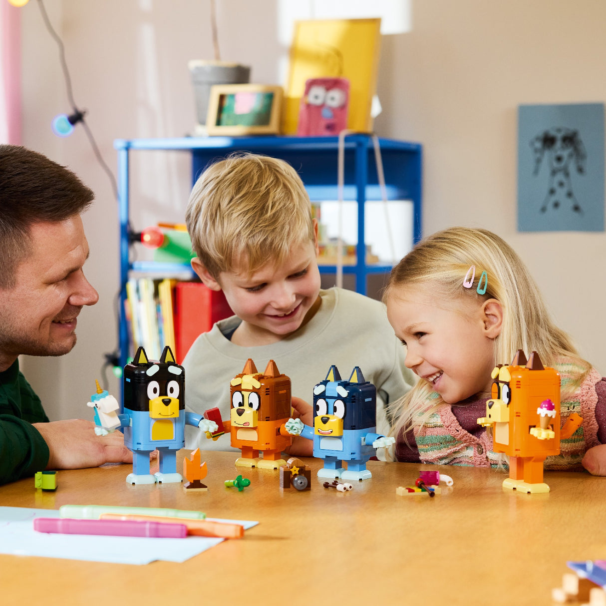 LEGO 11217 BLUEY BRICK-BUILT BLUEY FAMILY AGE: 5+