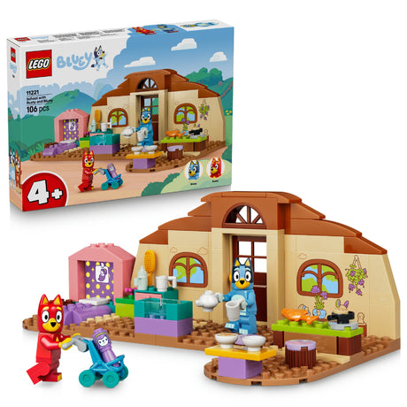 LEGO 11221 BLUEY SCHOOL WITH RUSTY AND BLUEY AGE: 4+