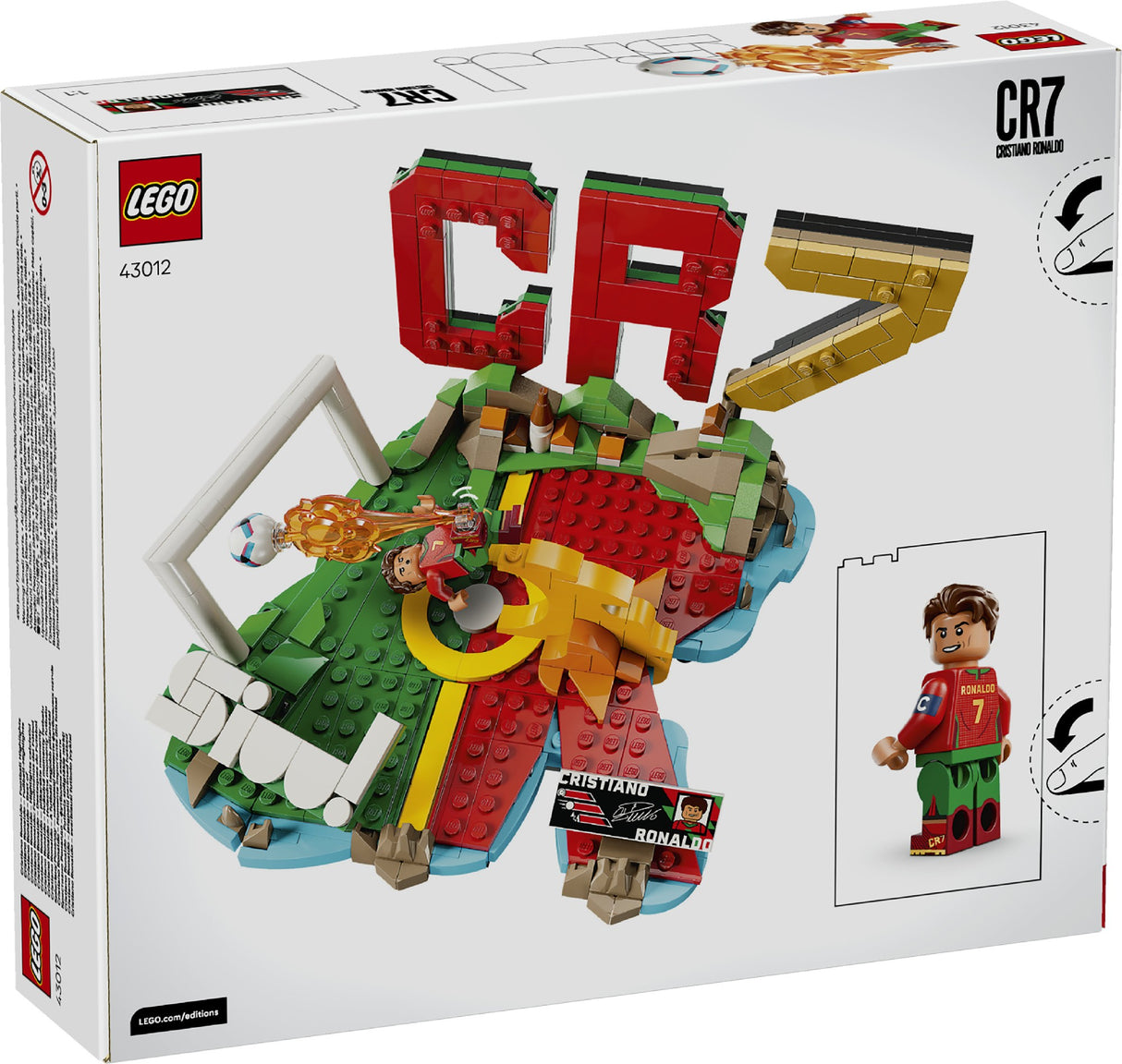 Lego Editions Sports Cristiano Ronaldo – Football Highlights 43012 Age: 10+