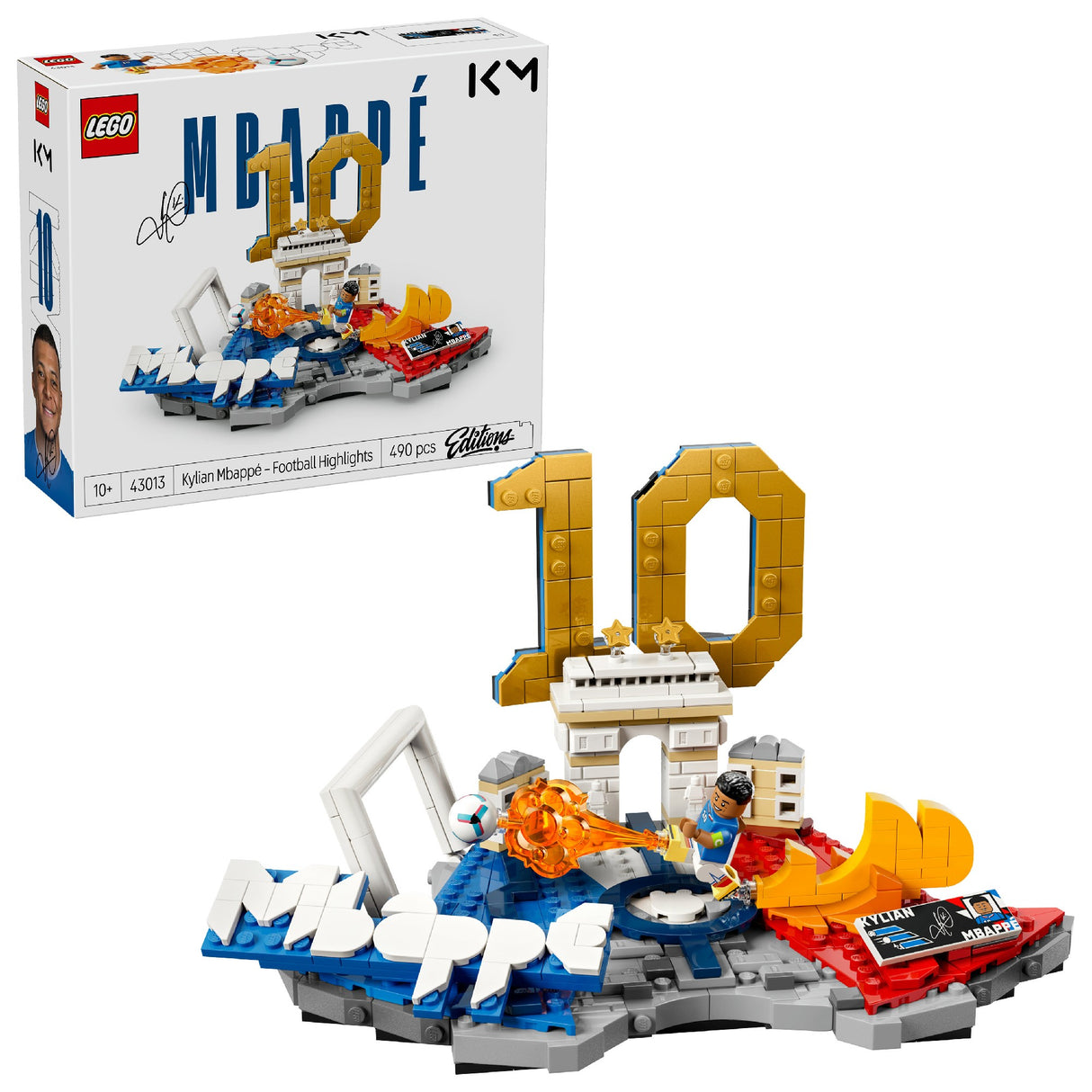 Lego Editions Sports Kylian Mbappé – Football Highlights 43013 Age: 10+