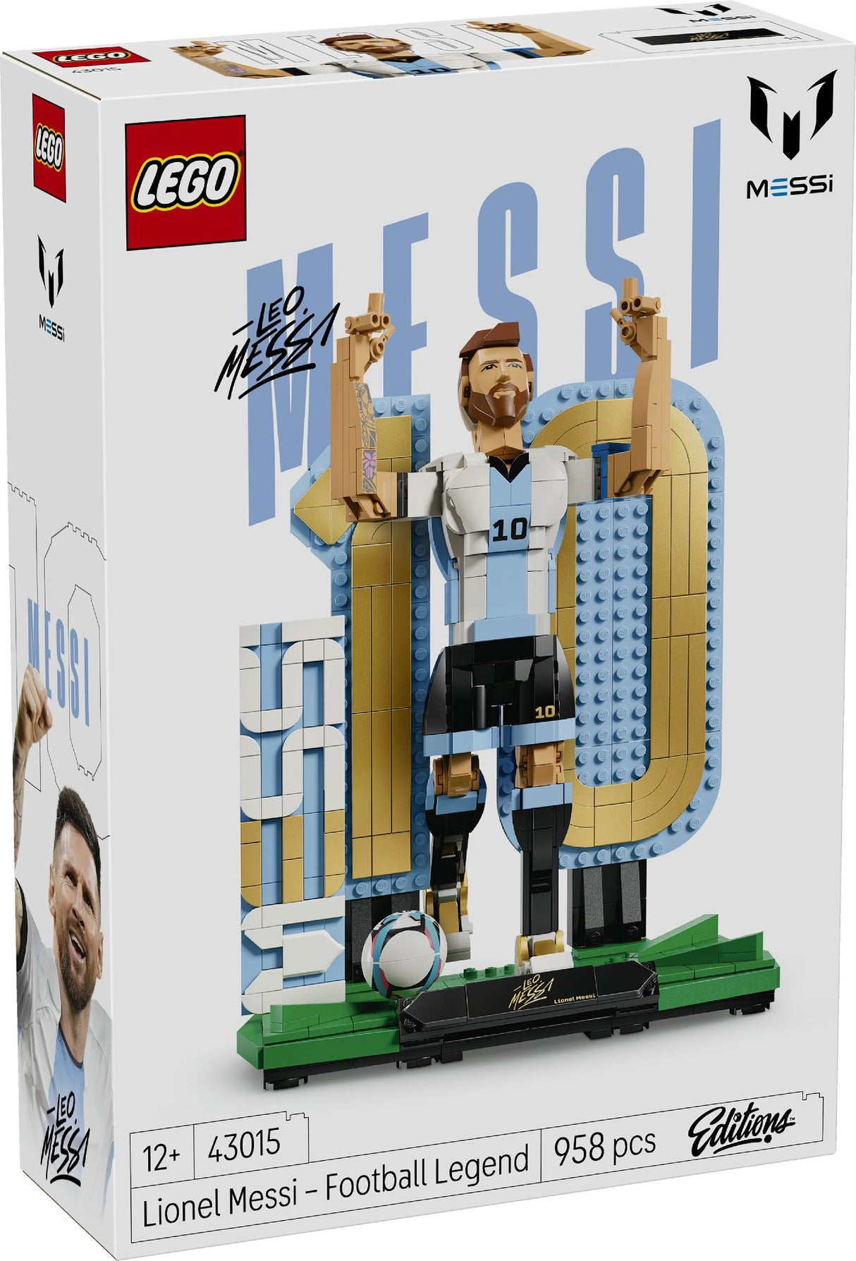 Lego Editions Sports Lionel Messi – Football Legend 43015 Age: 12+