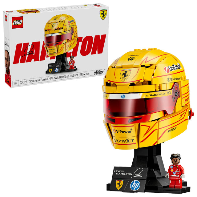 Lego Editions Vehicles Scuderia Ferrari Hp Lewis Hamilton Helmet 43022 Age: 14+