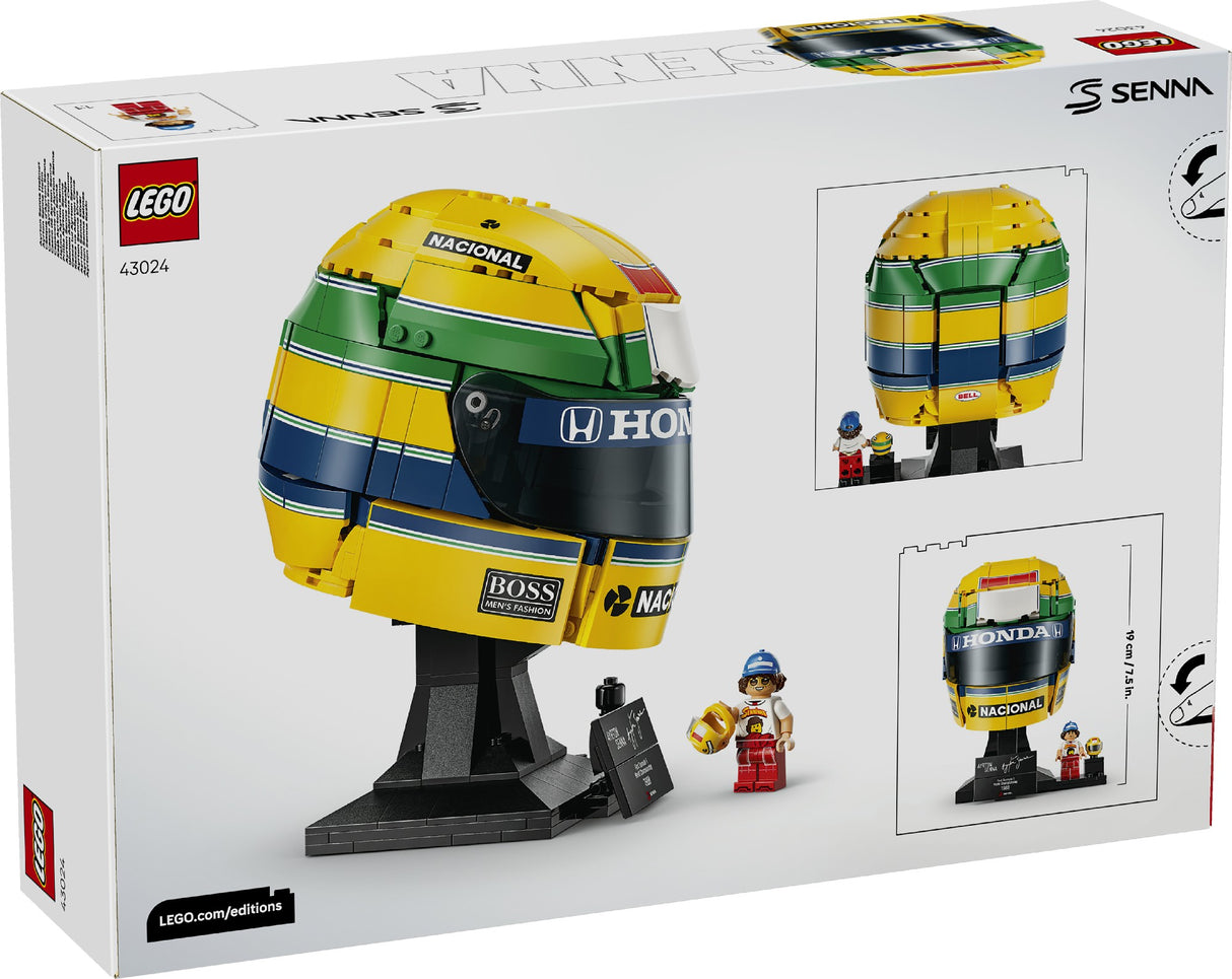 Lego 43024 Editions Vehicles Ayrton Senna Helmet Age: 14+