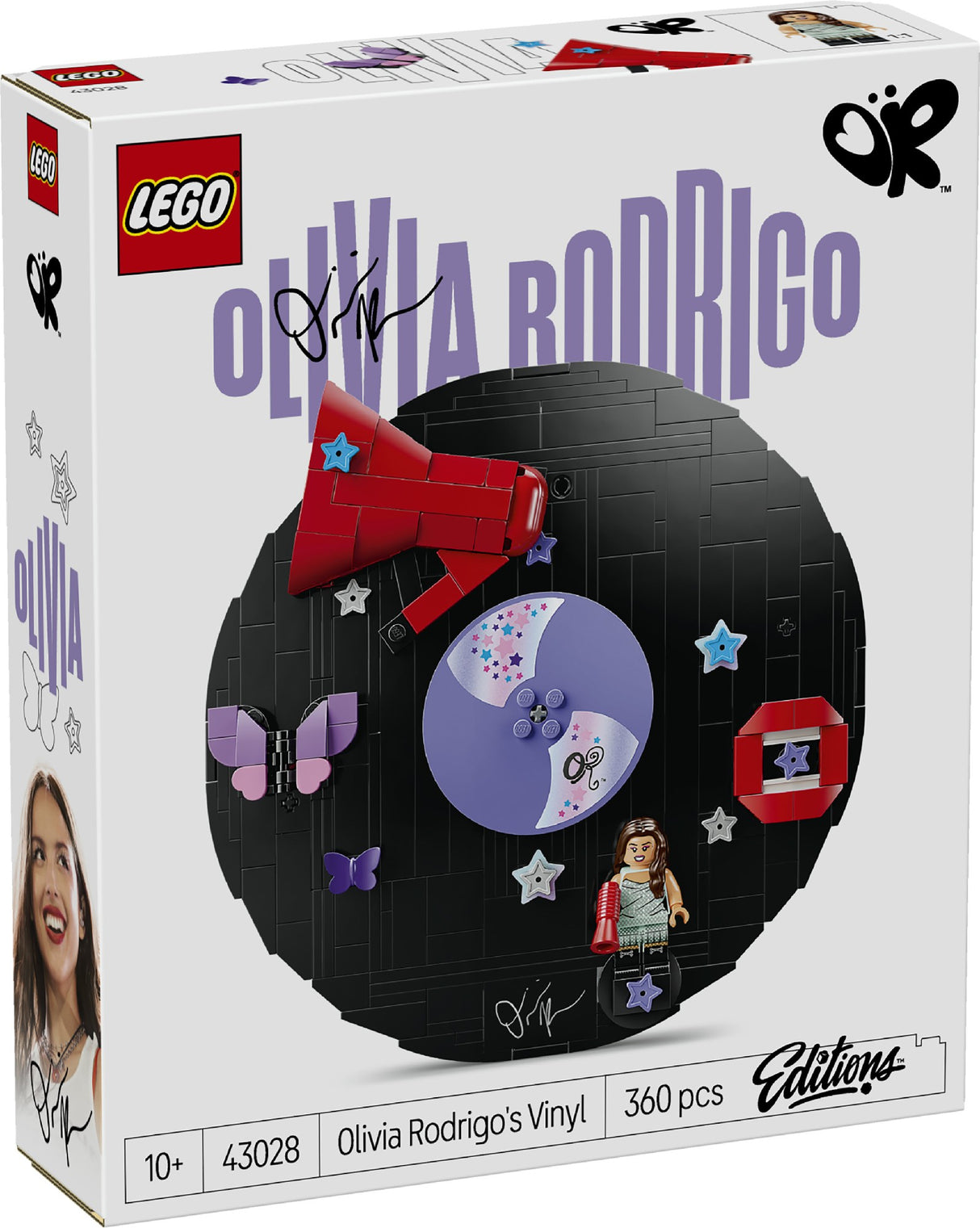 LEGO 43028 EDITIONS MUSIC OLIVIA RODRIGO'S VINYL AGE: 10+