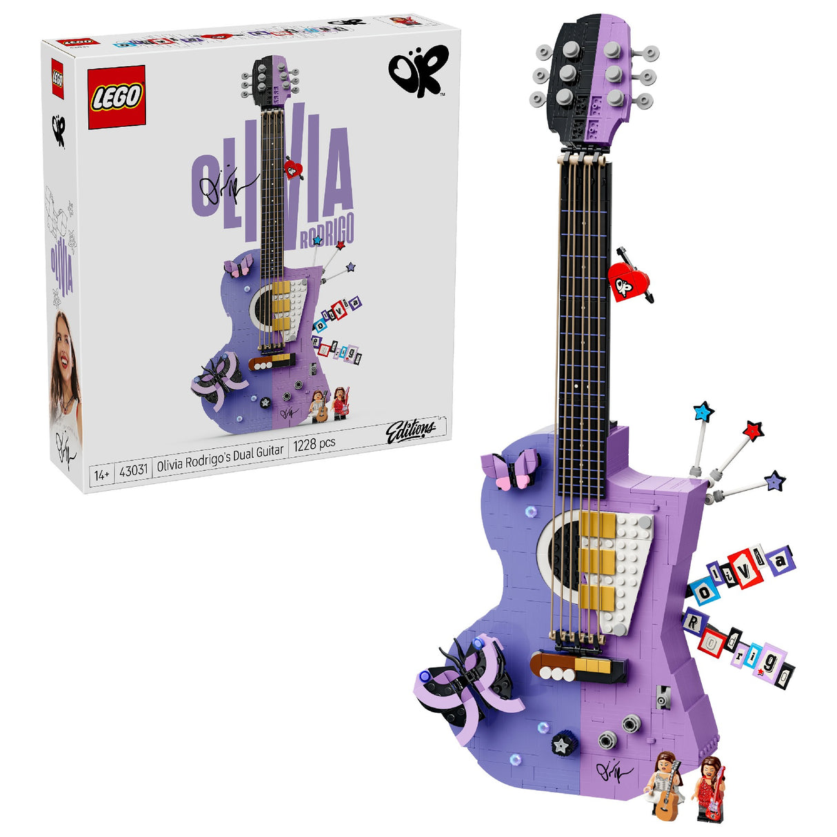 LEGO 43031 EDITIONS MUSIC OLIVIA RODRIGO'S DUAL GUITAR  AGE: 14+
