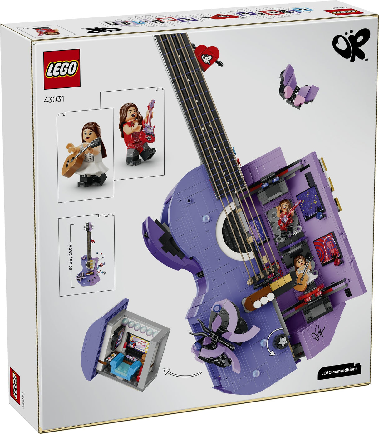 LEGO 43031 EDITIONS MUSIC OLIVIA RODRIGO'S DUAL GUITAR  AGE: 14+