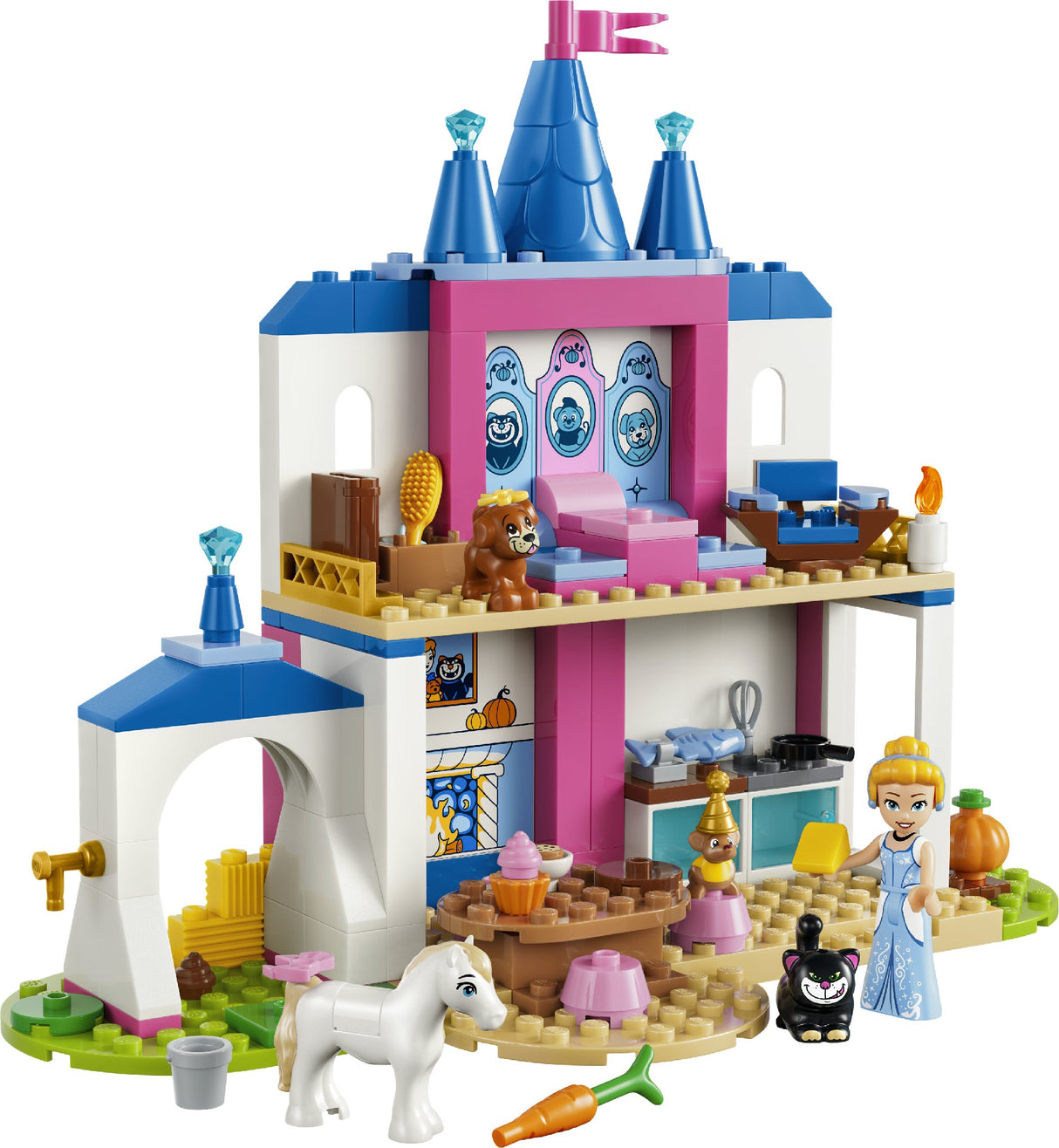 LEGO 43283 DISNEY PRINCESS CINDERELLA ANIMAL FRIENDS CASTLE AGE: 4+