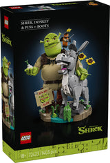 Lego Shrek, Donkey And Puss In Boots 72423 Age: 18+