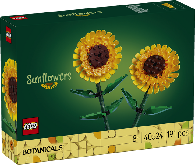 LEGO BOTANICALS SUNFLOWERS 40524 AGE: 8+