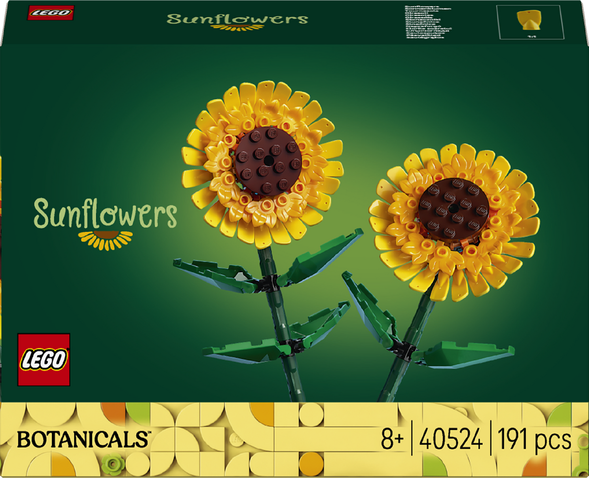 LEGO BOTANICALS SUNFLOWERS 40524 AGE: 8+