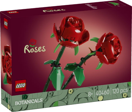 LEGO BOTANICALS ROSES 40460 AGE: 8+