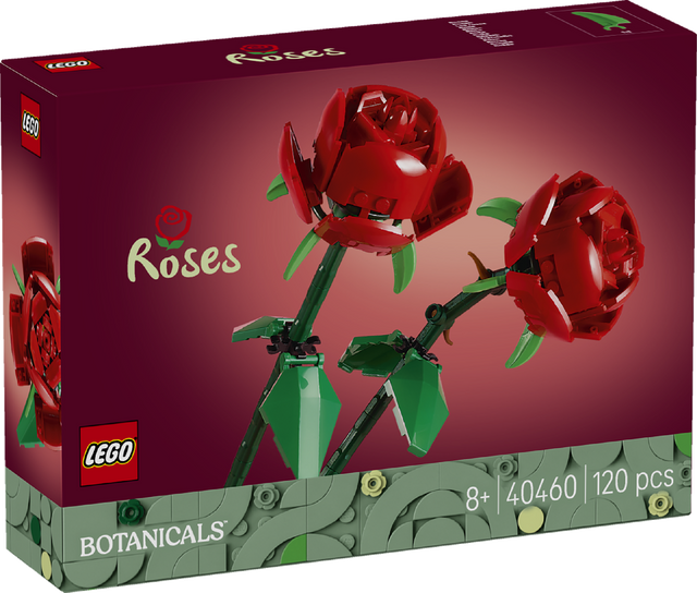LEGO BOTANICALS ROSES 40460 AGE: 8+