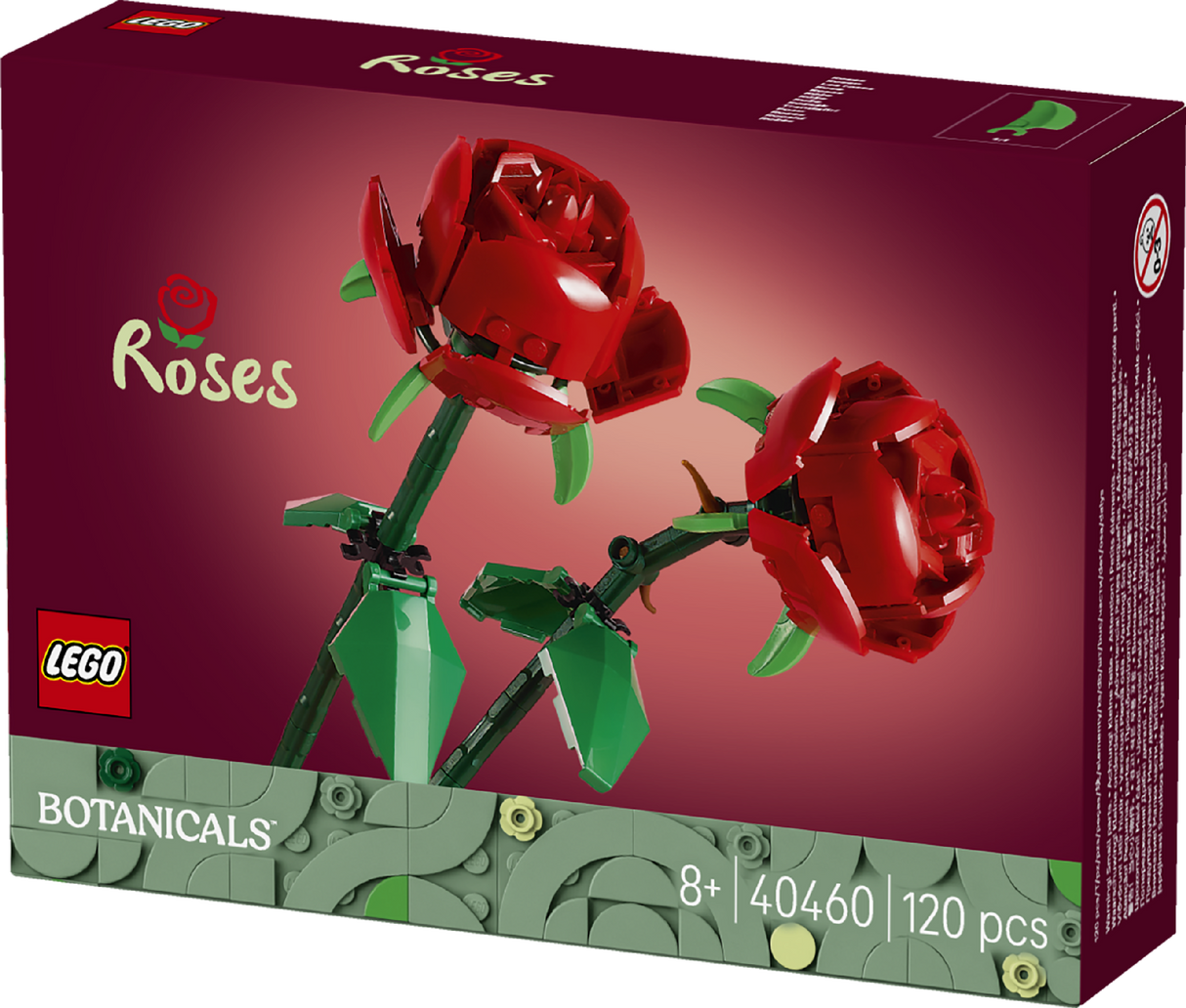 LEGO BOTANICALS ROSES 40460 AGE: 8+