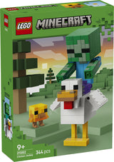 LEGO 21582 MINECRAFT CHICKEN JOCKEY AGE: 9+