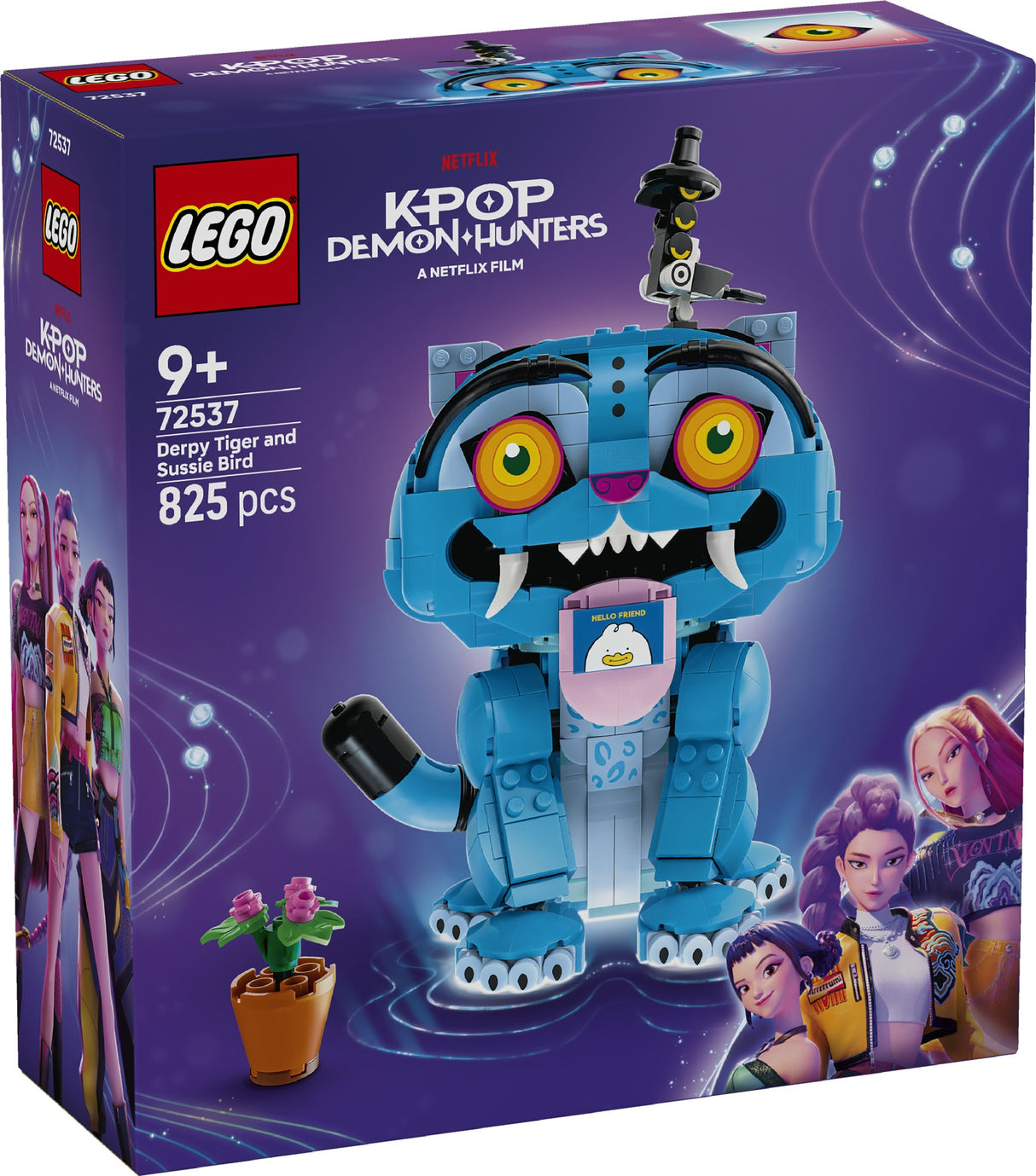 LEGO 72537 KPop Demon Hunters Derpy Tiger and Sussie Bird AGE: 9+