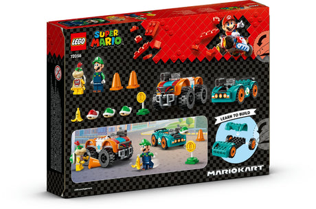 LEGO 72056 SUPER MARIO MARIO KART – LUIGI & BOWSER JR.'S RACE