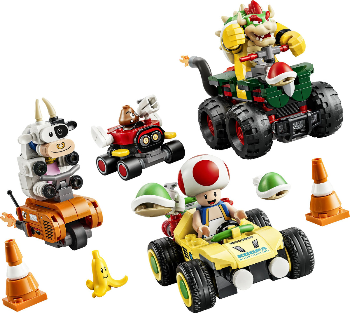 LEGO 72058 SUPER MARIO MARIO KART – BOWSER'S RUMBLING RACE