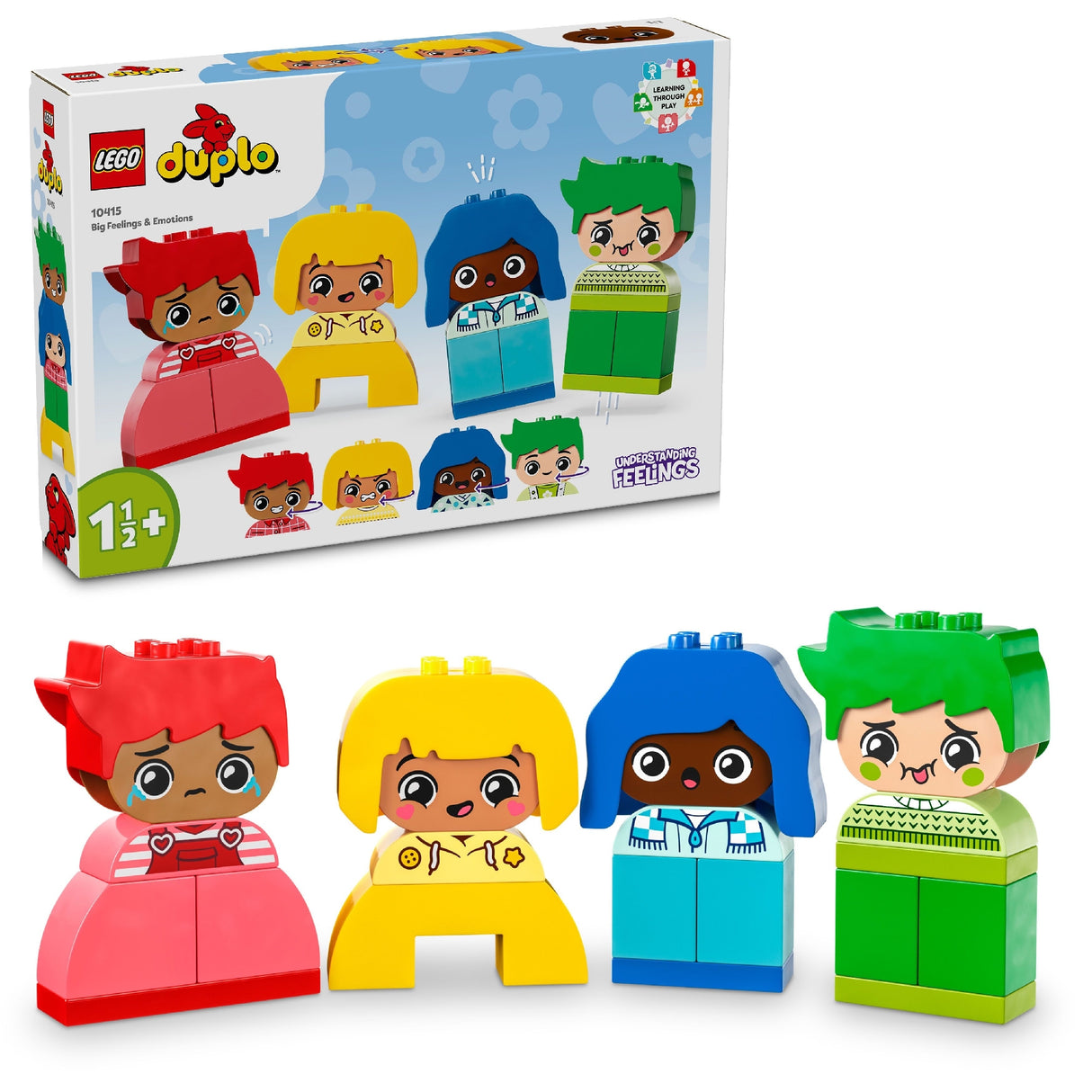 LEGO DUPLO BIG FEELINGS & EMOTIONS 10415 AGE: 1 1/2+