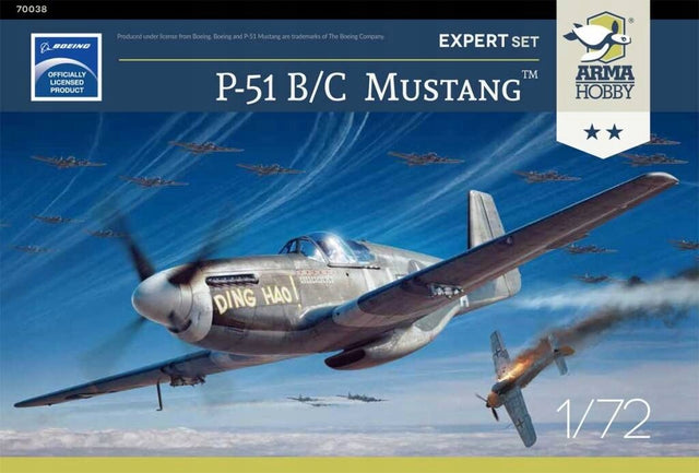 ARMA HOBBY 1/72 P-51 B/C MUSTANG EXPERT