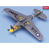Academy 1/72 P-40E Warhawk Plastic Model Kit *Aus Decals* 12468