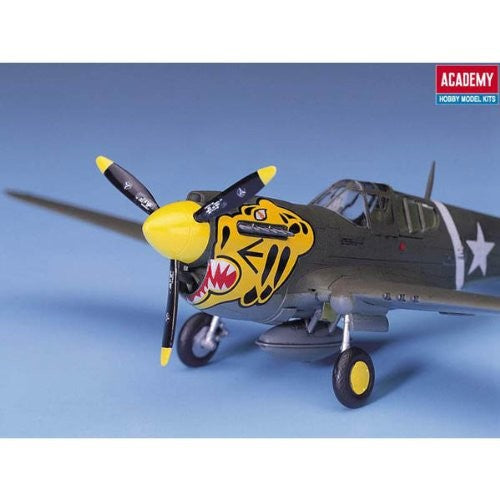 Academy 1/72 P-40E Warhawk Plastic Model Kit *Aus Decals* 12468