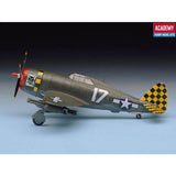 Academy 1/72 P-47D Razor-Back Thunderbolt Plastic Model Kit 12492