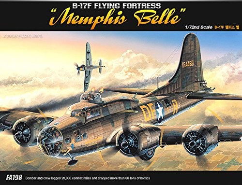 ACADEMY 1/ 72 B17F "MEMPHIS BELLE"