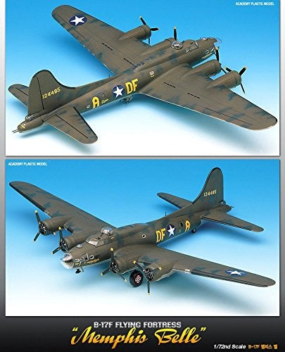 ACADEMY 1/ 72 B17F "MEMPHIS BELLE"