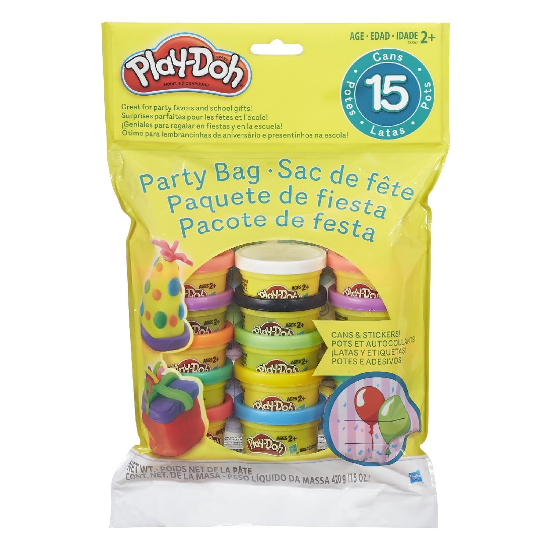 PLAY-DOH 15PC PARTY BAG 2