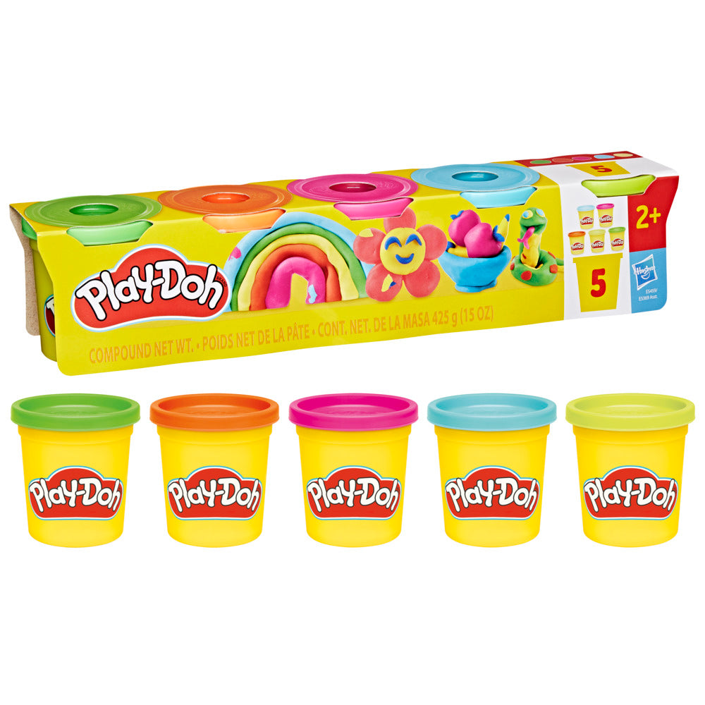 Play-Doh 3oz 5 Pack Assorted - Jungle