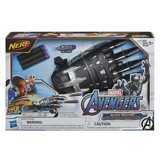 NERF AVENGERS POWER MOVES BLACK PANTHER